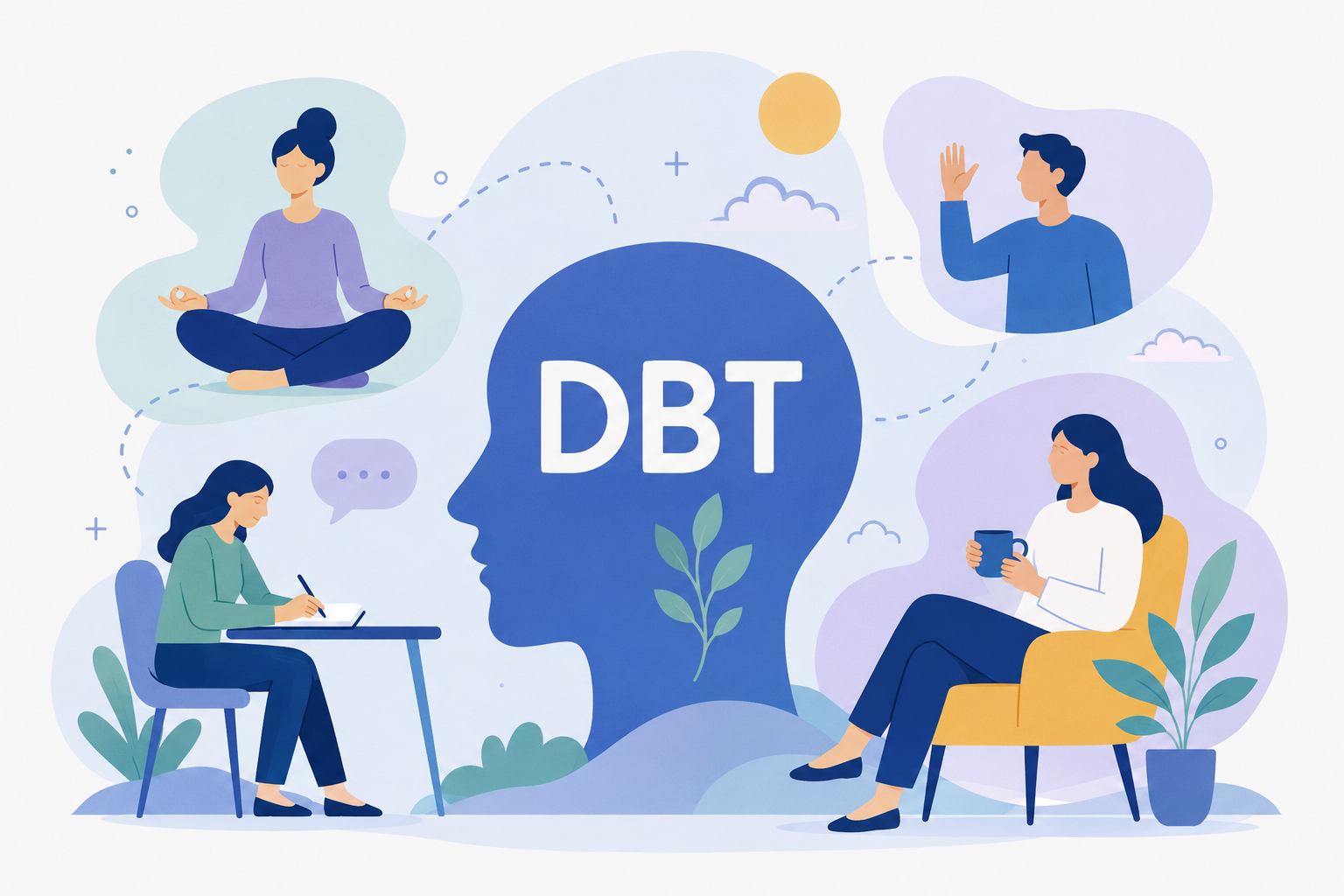 Psychoterapia DBT – sesja terapeutyczna w gabinecie